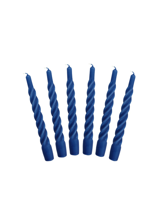 Kunstindustrien matta kierrekynttilä, useita värejä