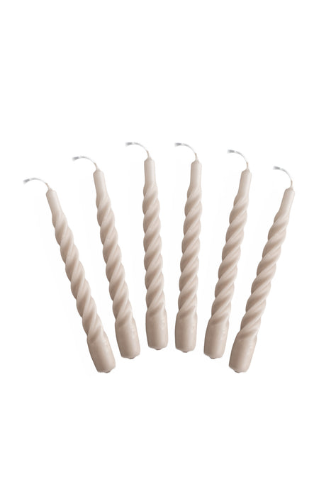 Kunstindustrien matta kierrekynttilä, useita värejä