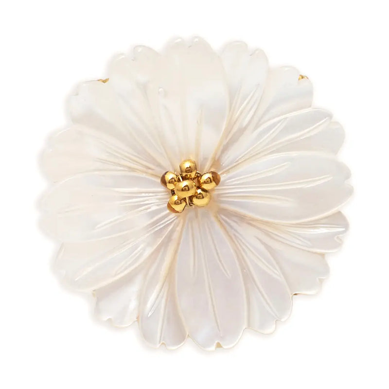 Caparica Floral Nacre sormus