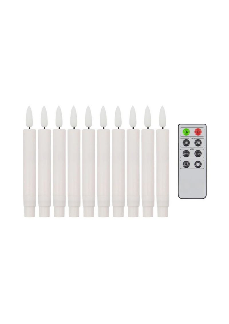 House Doctor LED-joulukuusenkynttilät, 10 kpl