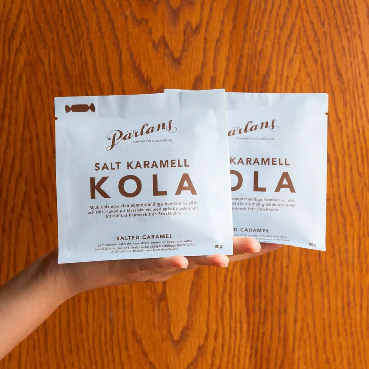 Pärlans salted caramel, 8 kpl pussissa