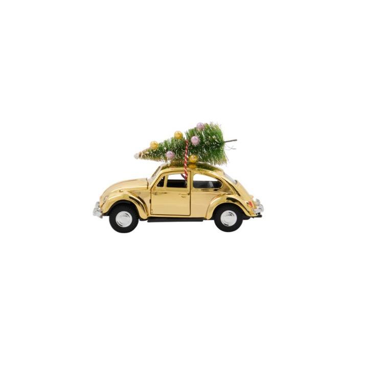 House Doctor Jouluauto Xmas Car, Golden
