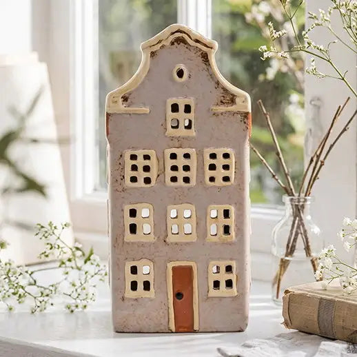 Det Gamle Apotek Keraaminen talolyhty, Grey