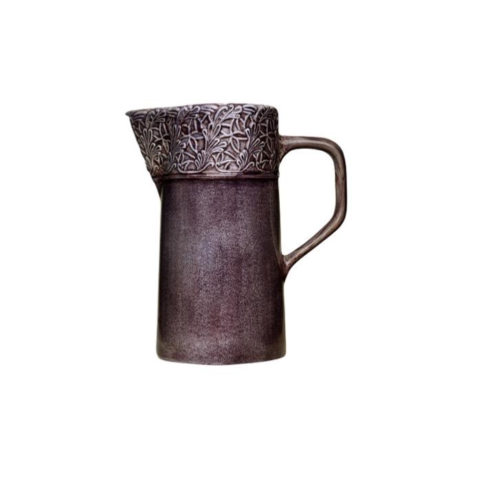 Lace Jug plum