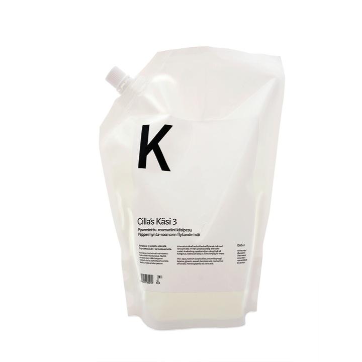 Cilla's Käsi 3 piparminttu-rosmariini täyttöpussi