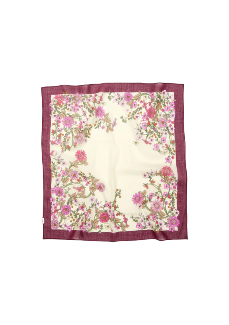 Becksöndergaard Elyfiora Cotta huivi, Cashmere Rose