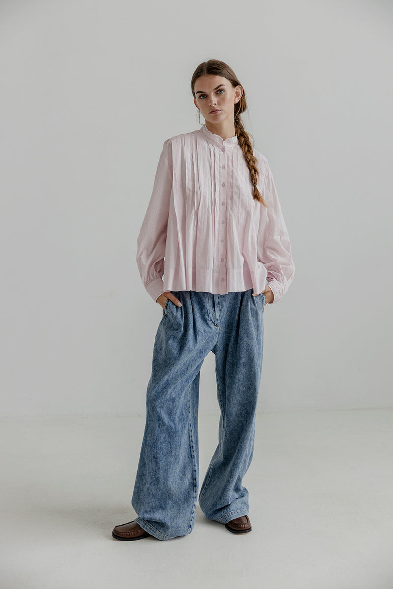 Project AJ117 Tailor farkut, pale indigo