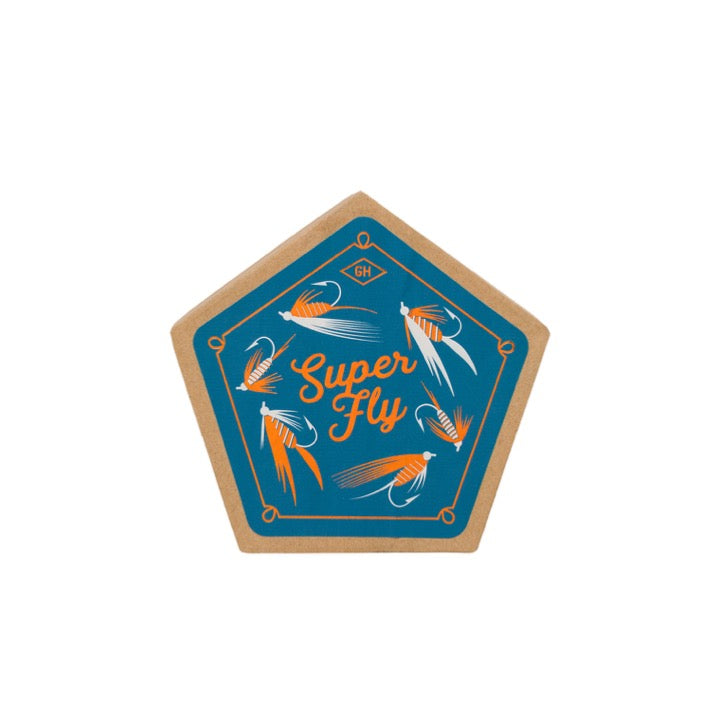 Gentlemen's Hardware keraaminen lasinalunen set of 4, fish