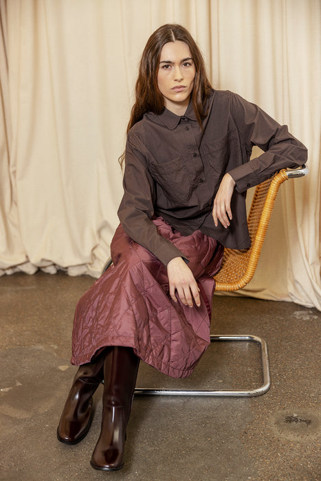 Project AJ117 Hannie luomupuuvilla paitapusero, Soil