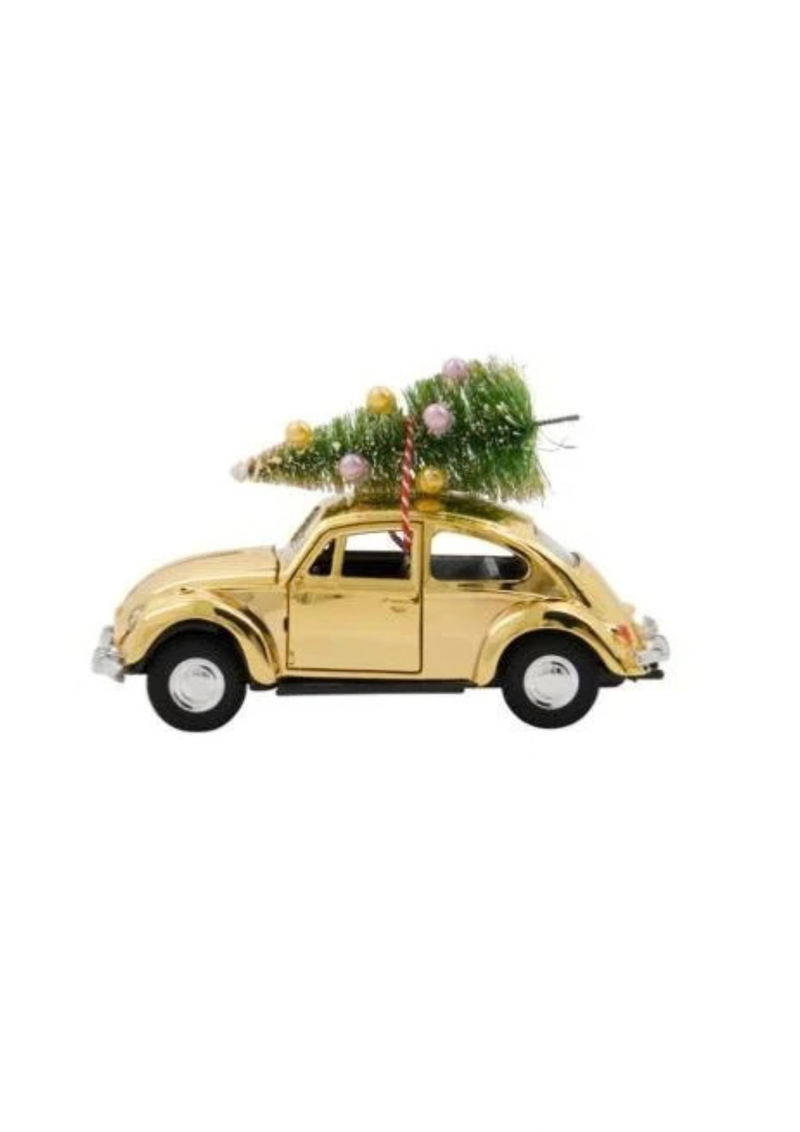 House Doctor Jouluauto Xmas Car, Golden