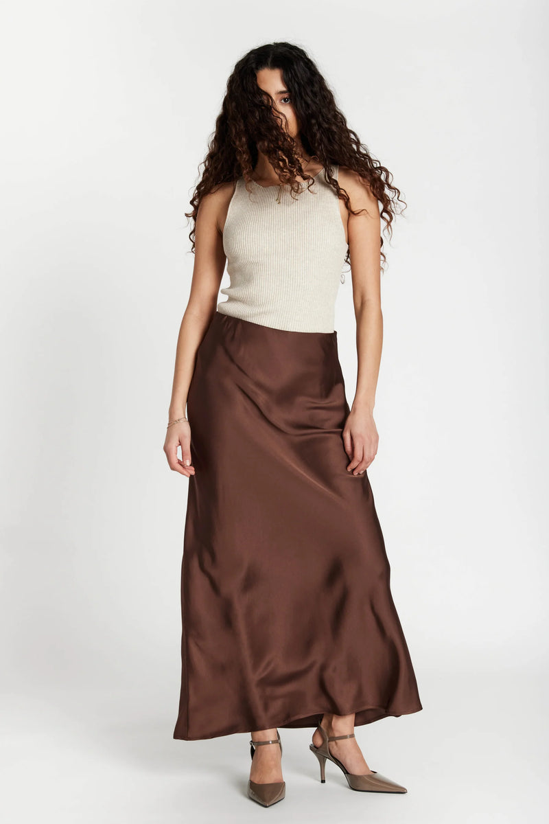 Bruuns Bazaar Korthalsia Joanelle hame, Chestnut