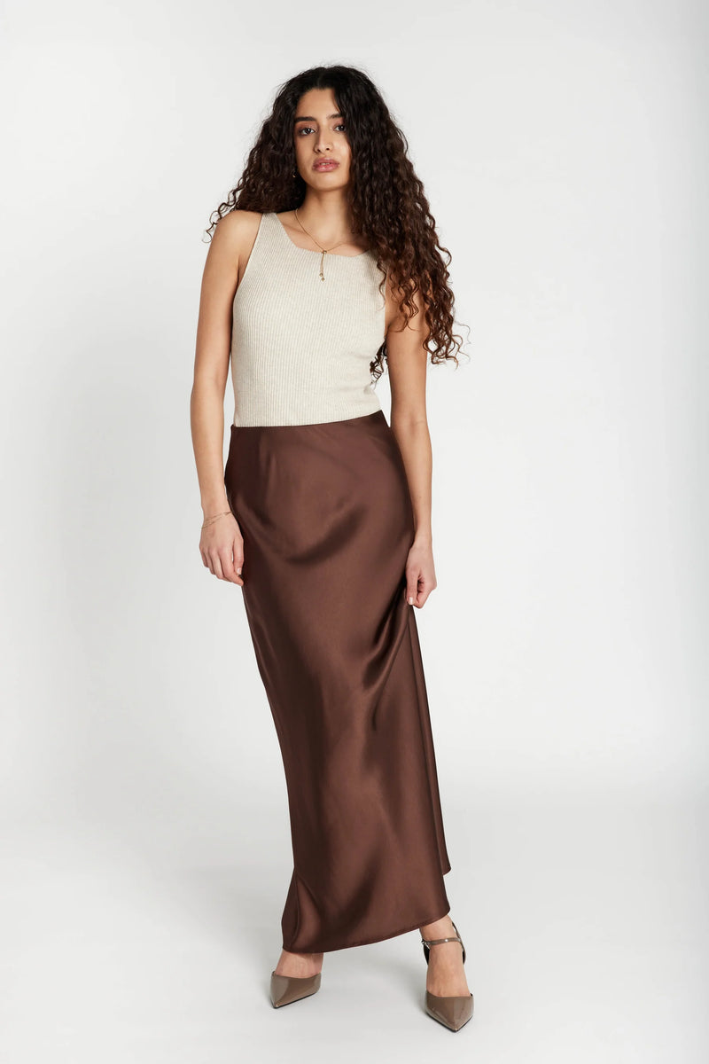Bruuns Bazaar Korthalsia Joanelle hame, Chestnut