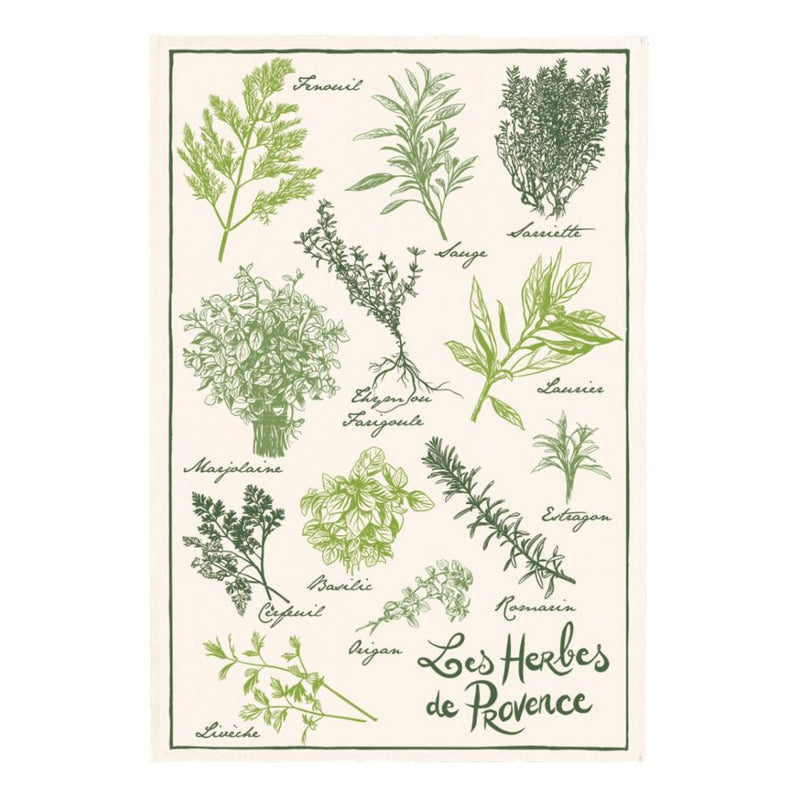 Les Herbes de Provence keittiöpyyhe
