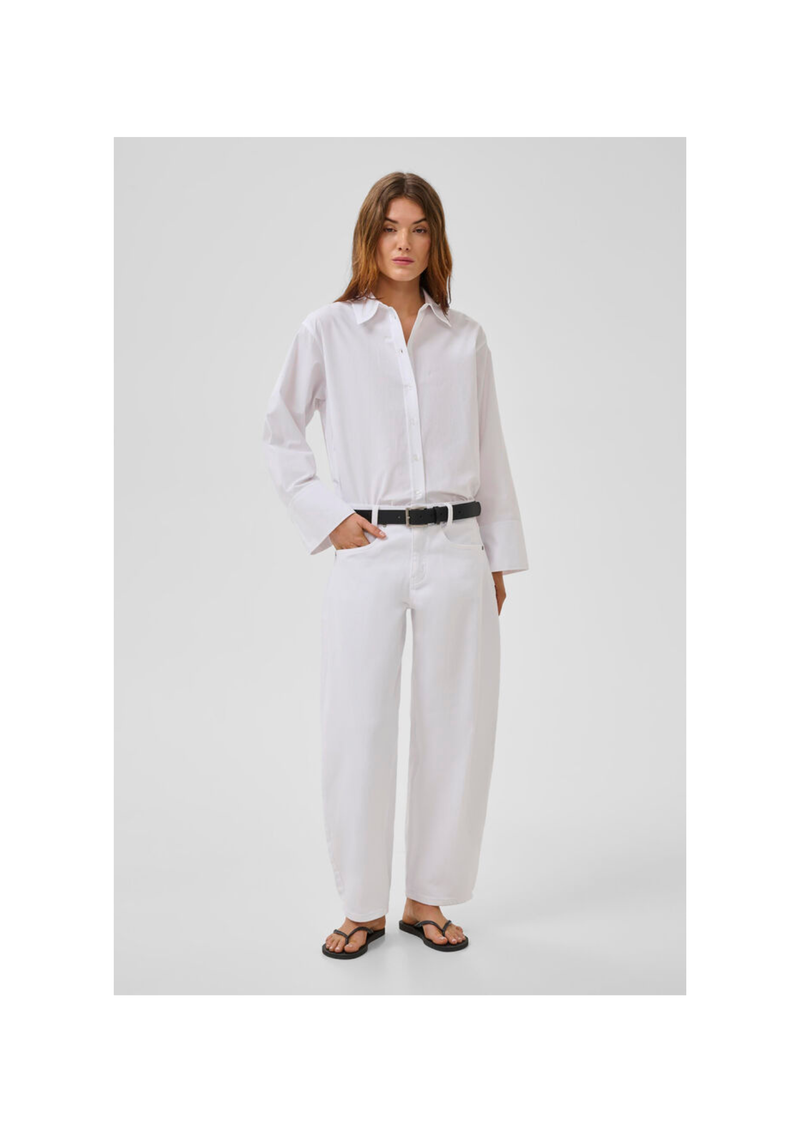 Hottie High Barrel farkut, Bright White