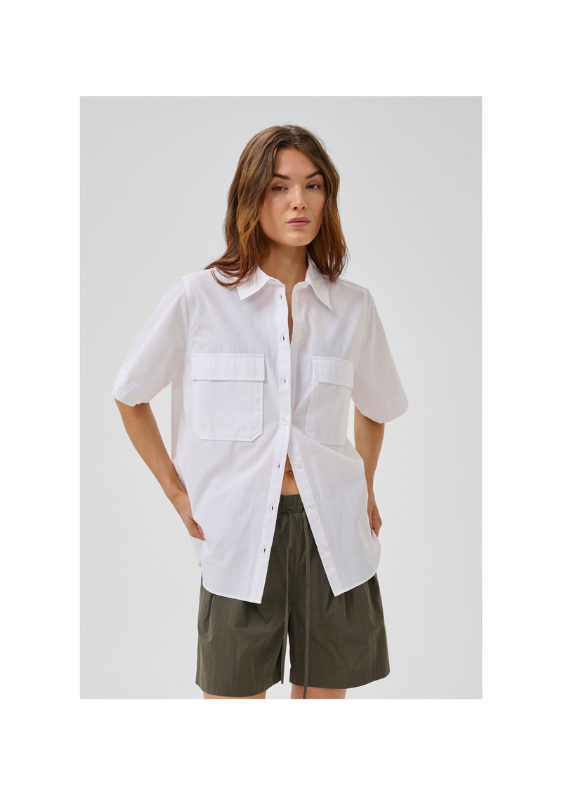 Sunna Boxy paita, Bright White