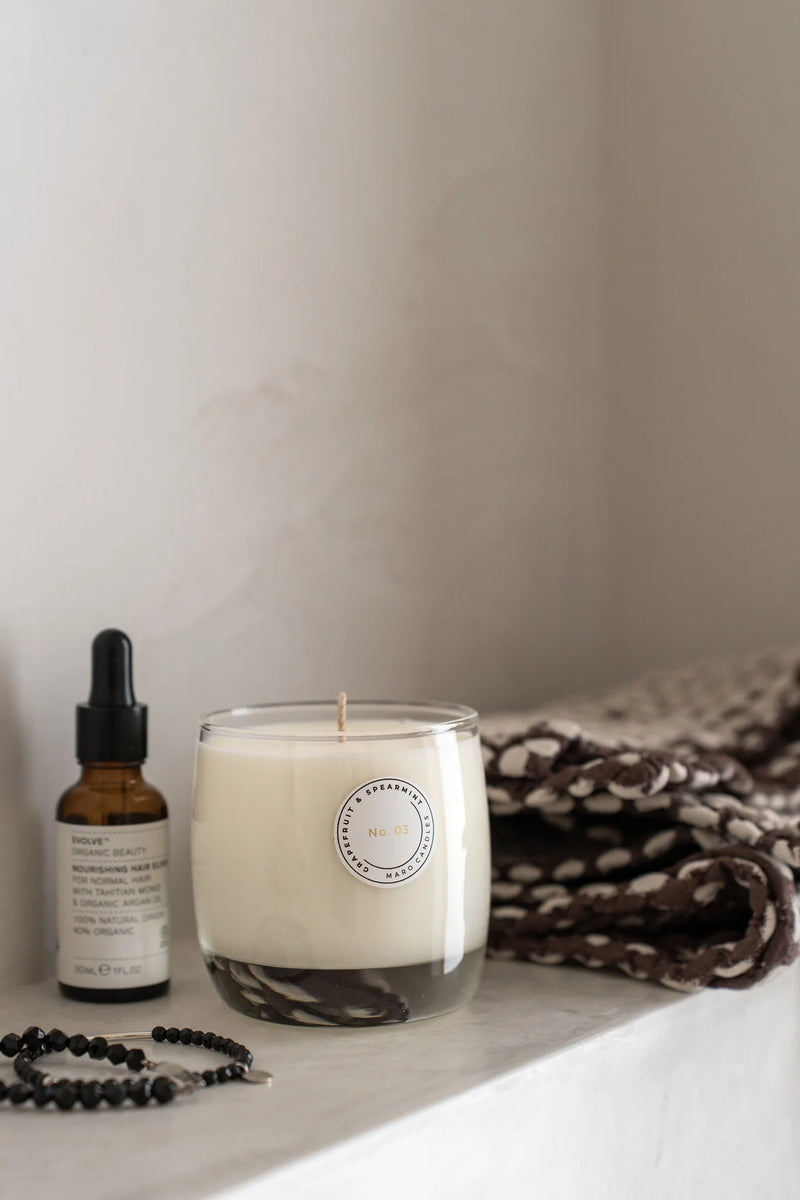MARO Candles tuoksukynttilä, Grapefruit & Spearmint