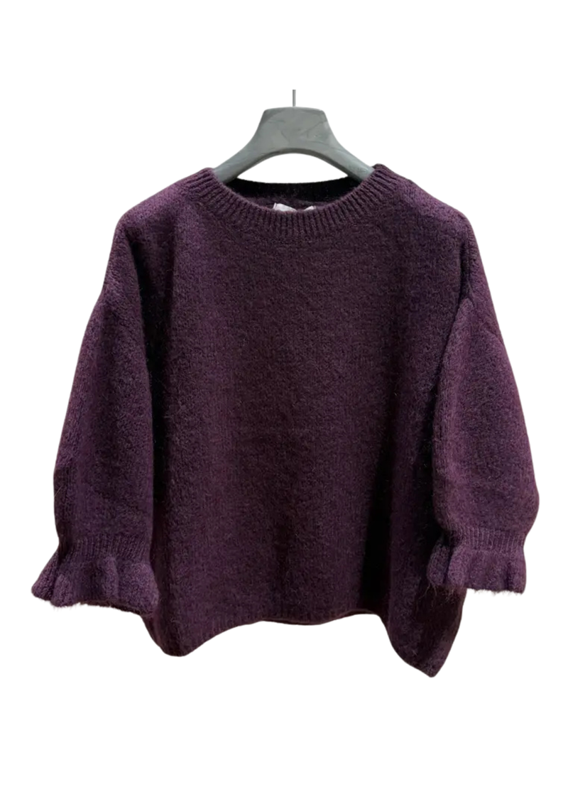Kid Mohair-villaneule, Plum