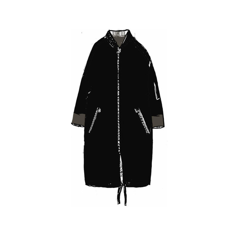 Project AJ117 Nita bomber-takki, musta