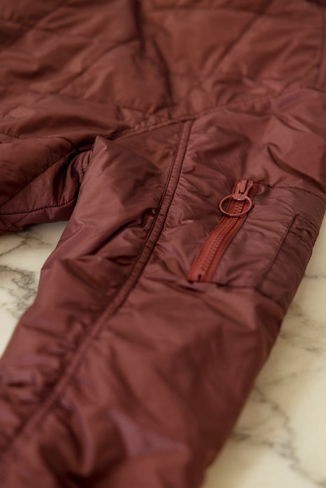 Project AJ117 Nigella bomber-takki, burgundi