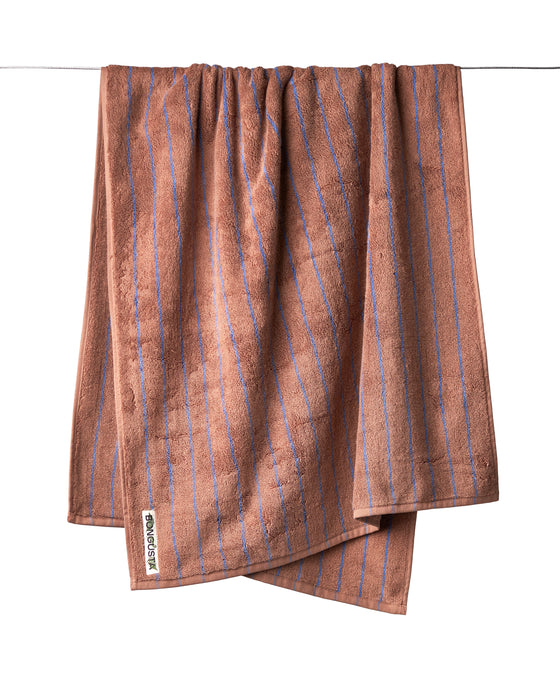 Naram kylpypyyhe, camel & ultramarine