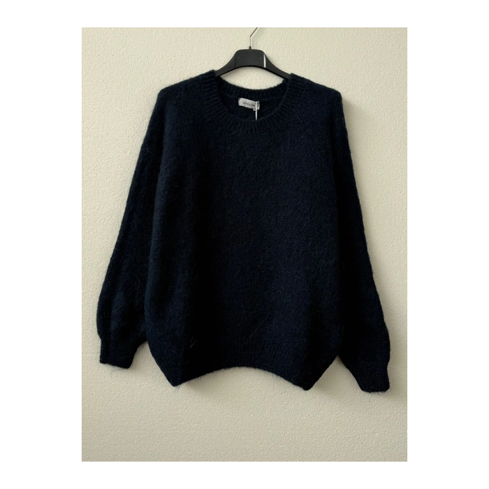 Alpakka-seos neulepaita, Marine