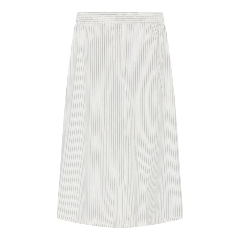 Humble By Sofie raidallinen hame, Off white