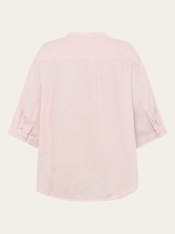 Knowledge Cotton Apparel Organic Linen -pellavapaita, Pale Lilac