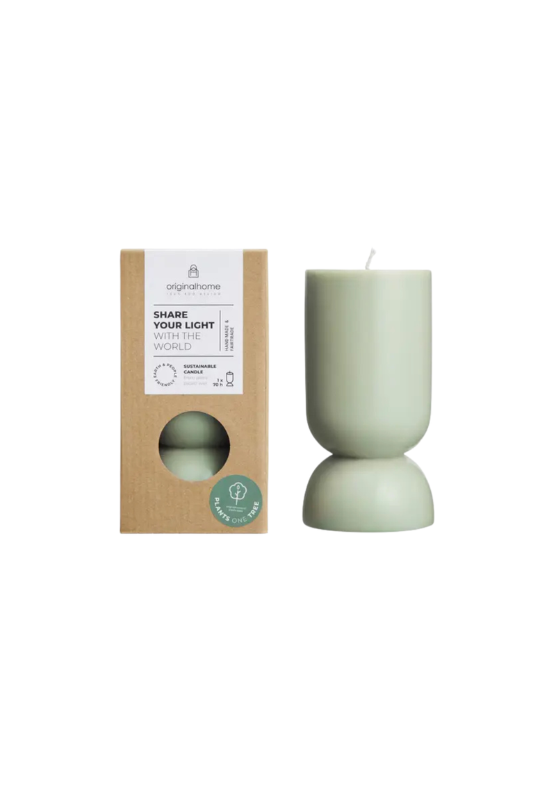 Organic Candle S, Green