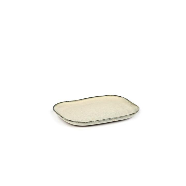 Serax Merci Rectangular Plate Nº 3, off white