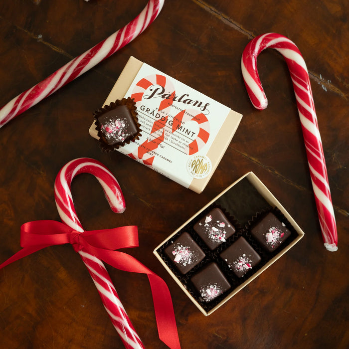 Pärlans Kola i Choklad lahjarasia, gräddig mint