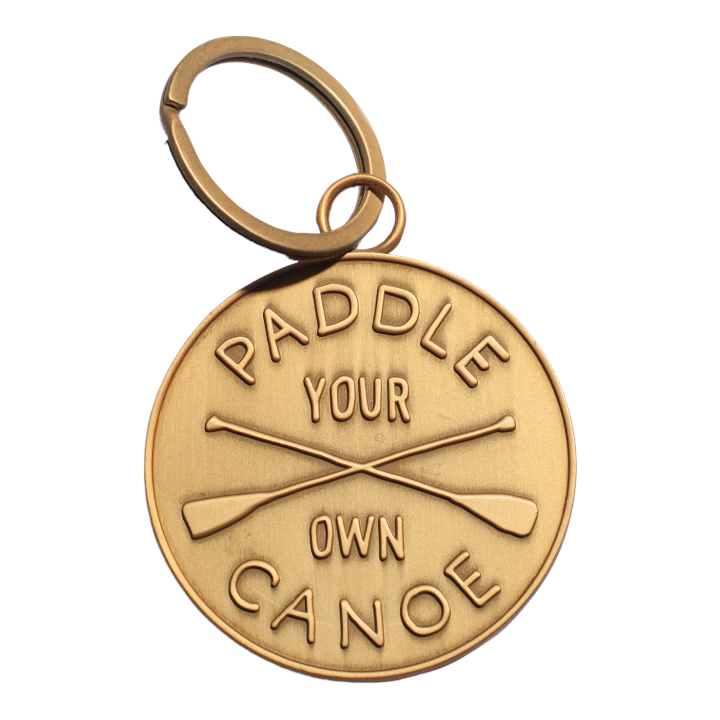 Izola Key Chain - Paddle Your Own Canoe