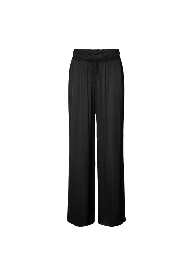 Project AJ117 PJ silkksekoite-housu, black