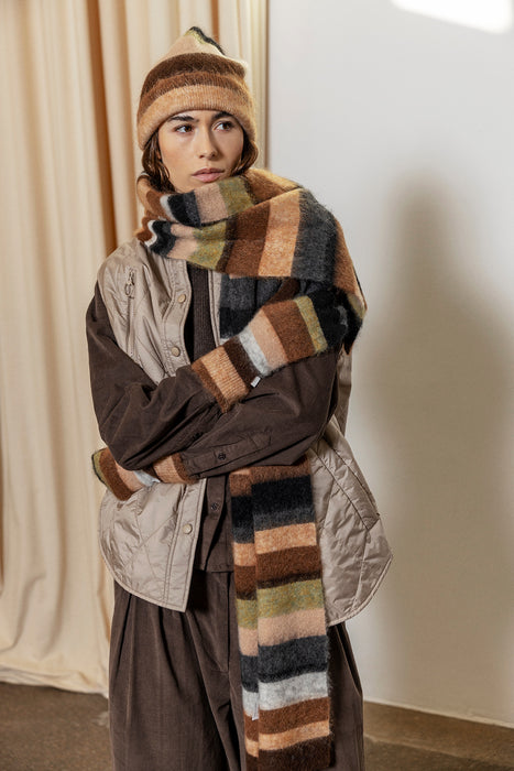 Project AJ117 Copenhagen kaulahuivi, multi col.