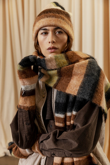 Project AJ117 Copenhagen kaulahuivi, multi col.