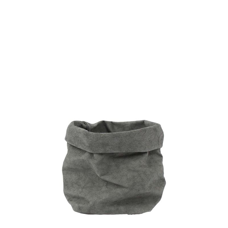 Uashmama paper bag. M dark grey