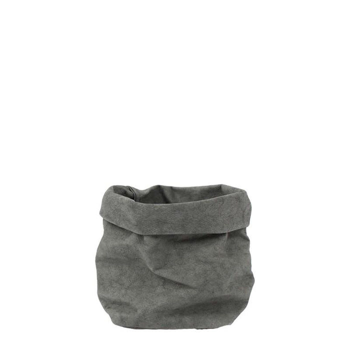 Uashmama paper bag medium dark grey