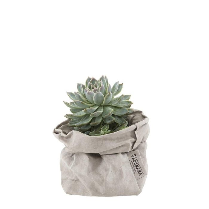 Uashmama paper bag small grey