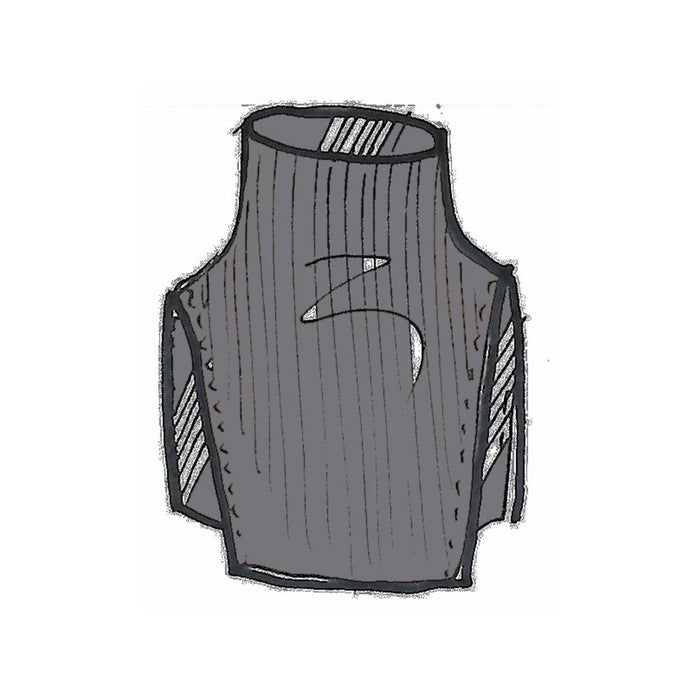 Project AJ117 Stay Warm kauluri, Medium Grey