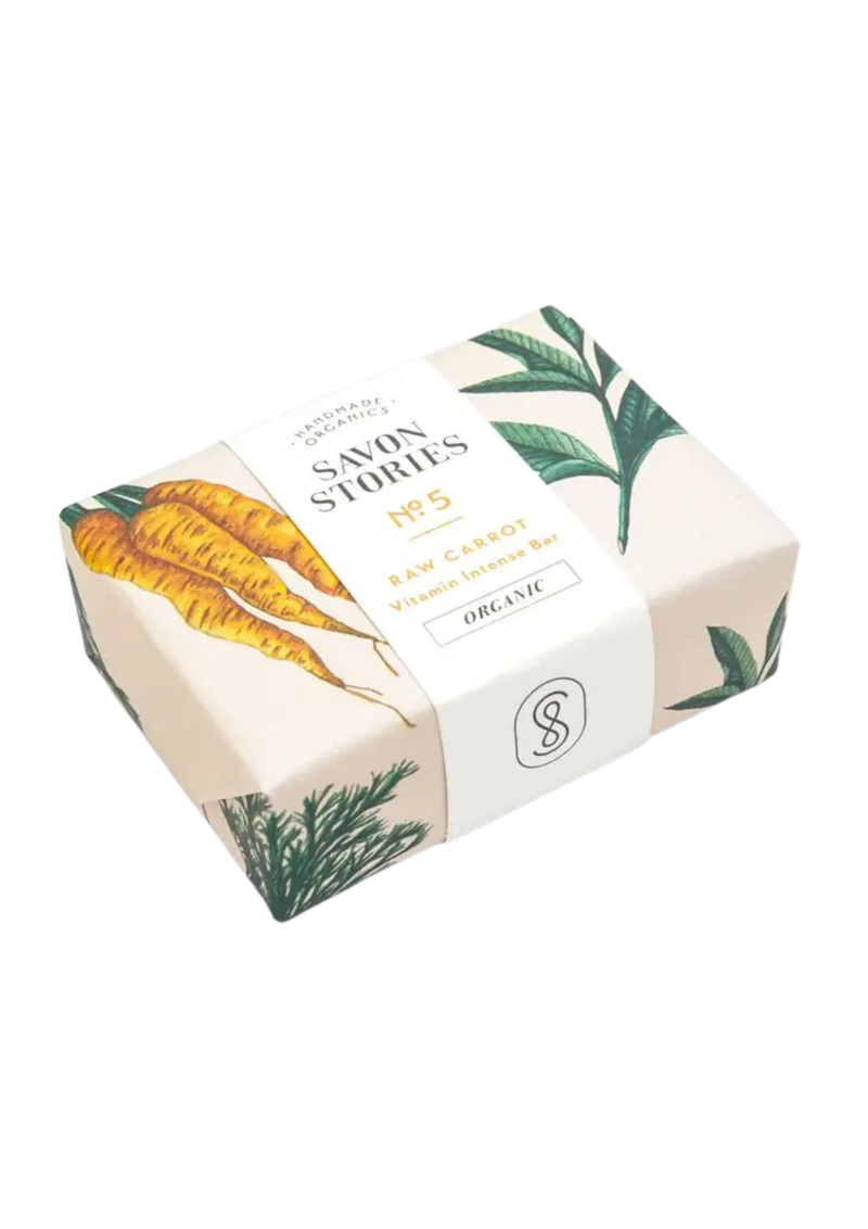 Savon Stories N°5 Le Nourishing, Organic & Natural Fresh Carrot Soap