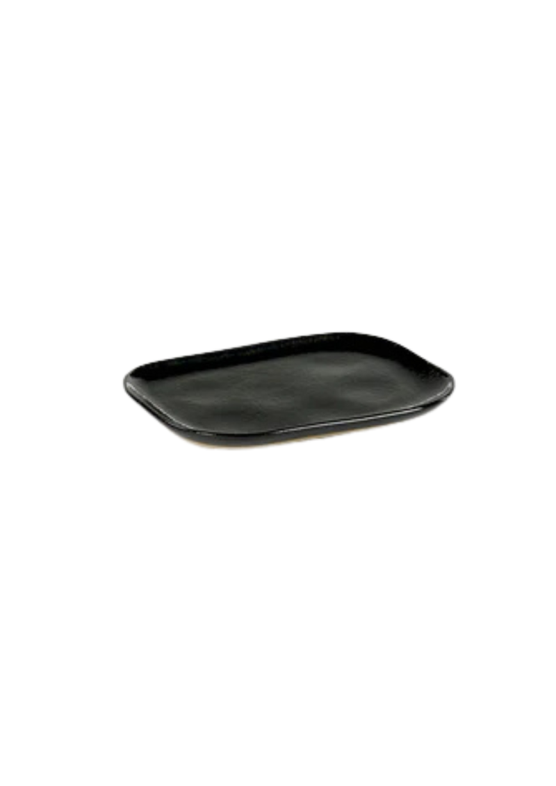 Serax Merci Rectangular Plate Nº 3, dark blue