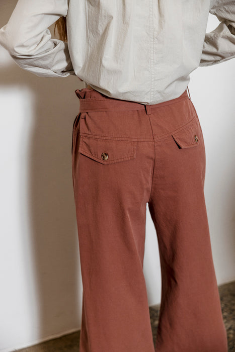 Project AJ117 Tine suorat housut, Garnet