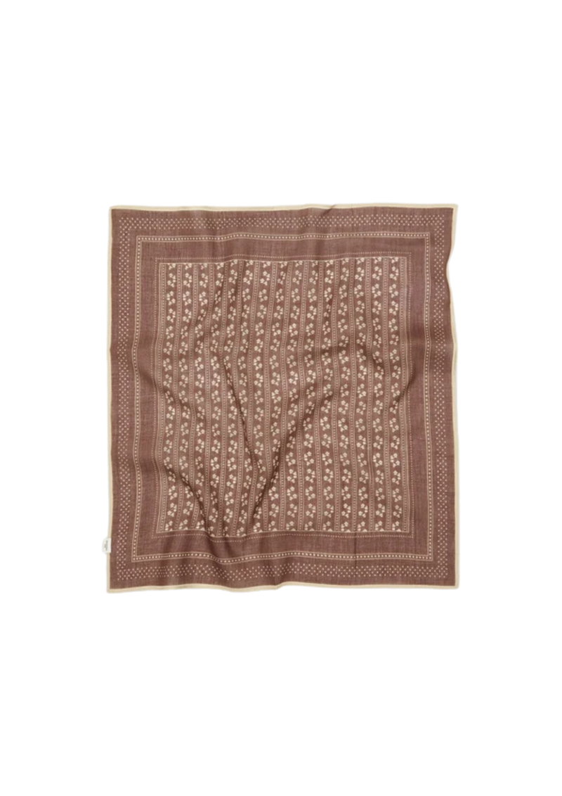 Becksöndergaard Talianna Cotta huivi, Chocolate Brown