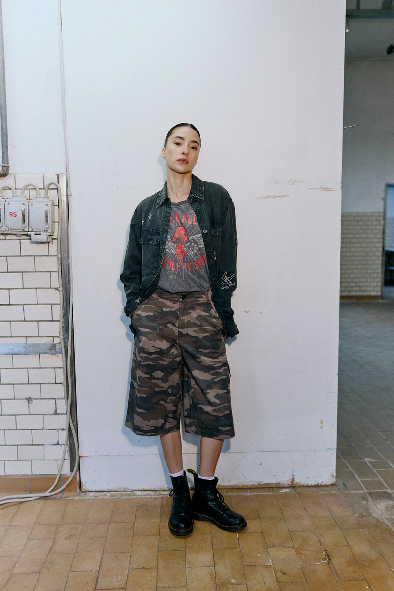 Humble By Sofie bermudashortsit, Camouflage
