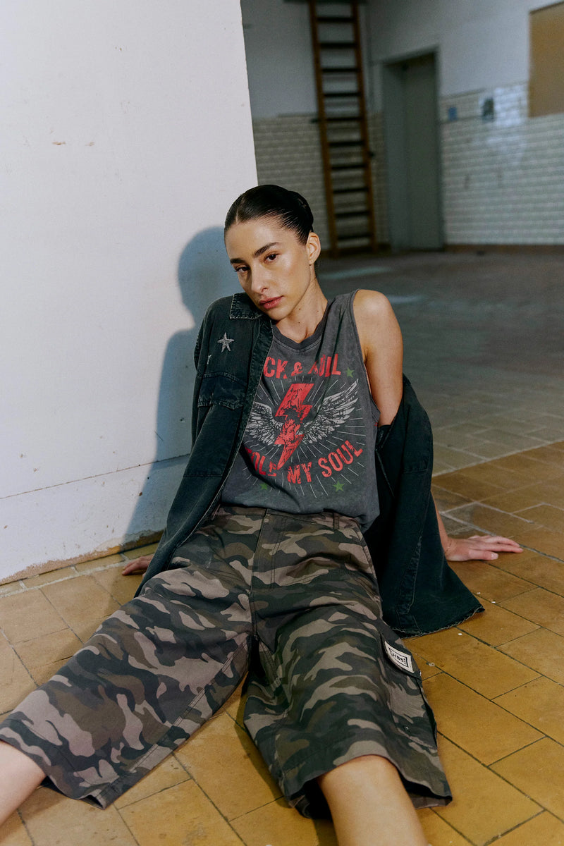 Humble By Sofie bermudashortsit, Camouflage