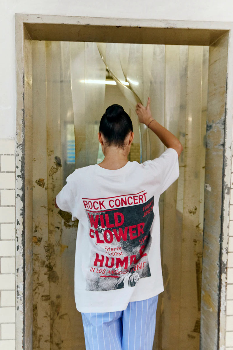 Humble By Sofie Oversize t-paita, White