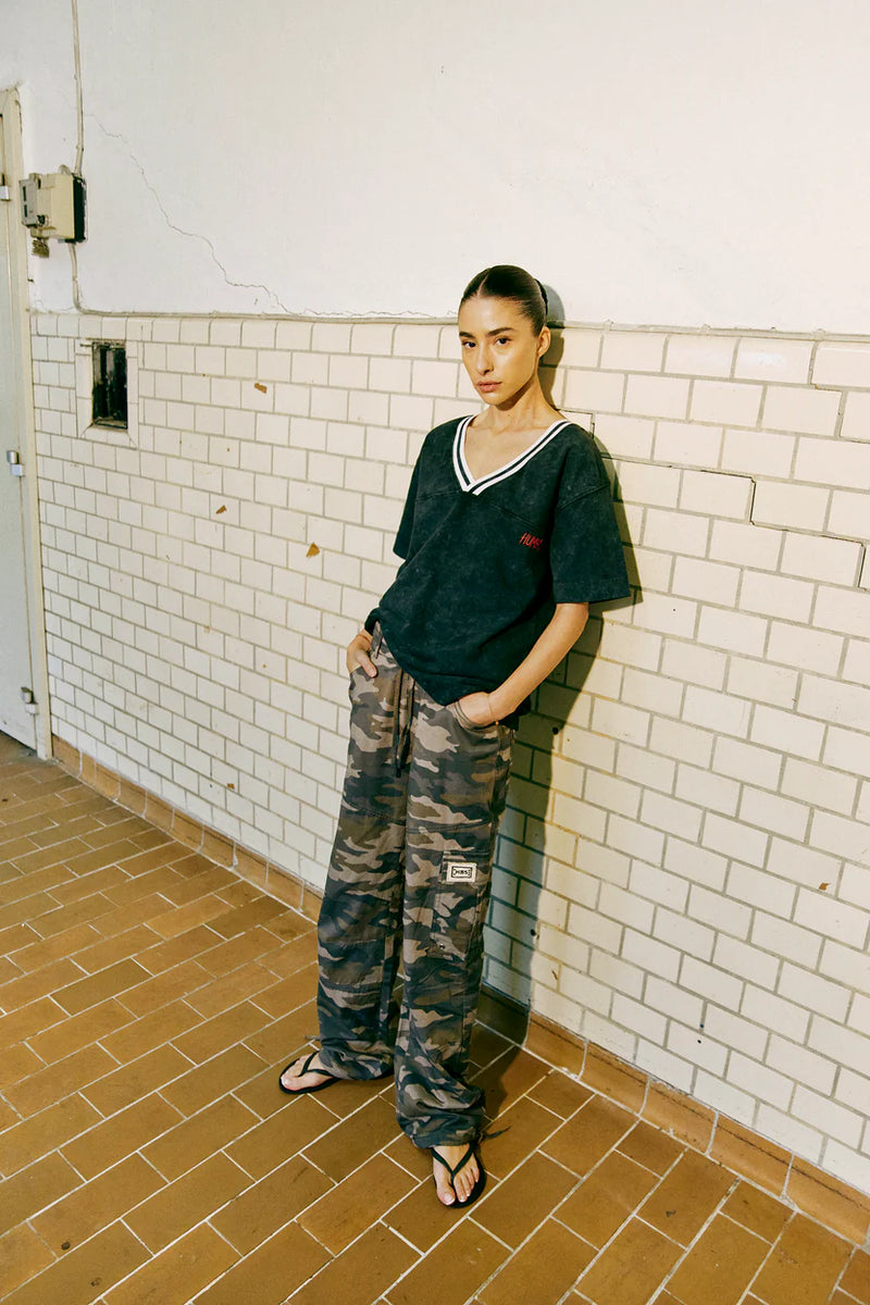 Humble By Sofie Oversize t-paita, Washed black