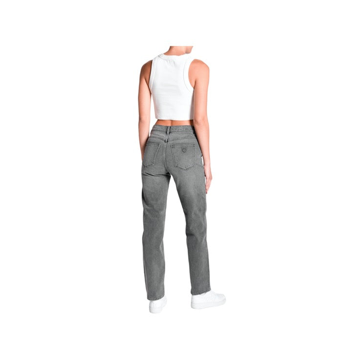 Abrand Jeans Mid Straight Brooklyn farkut, Vintage Black
