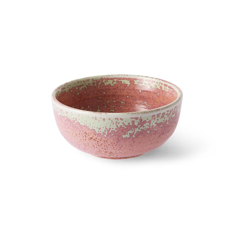 Home Chef ceramics bowl rustic pink
