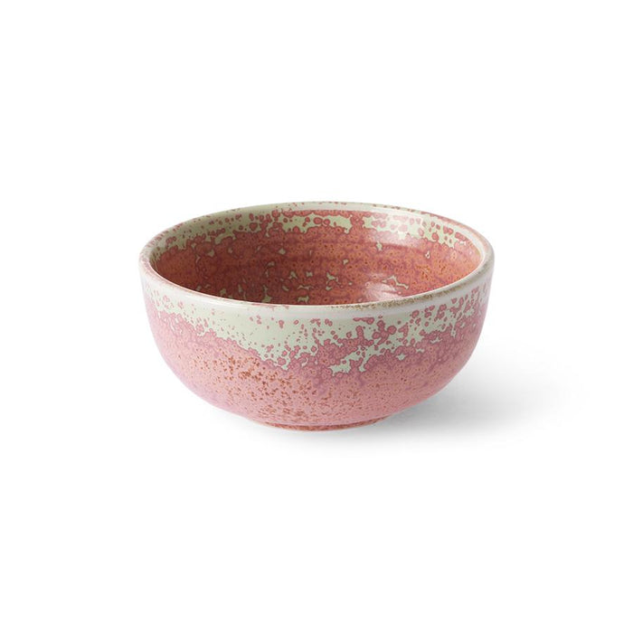 Home Chef ceramics bowl rustic pink