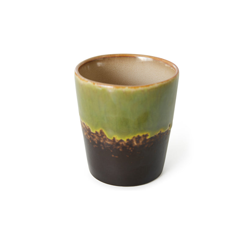 Hk Living 70's ceramics kahvimuki, Algae